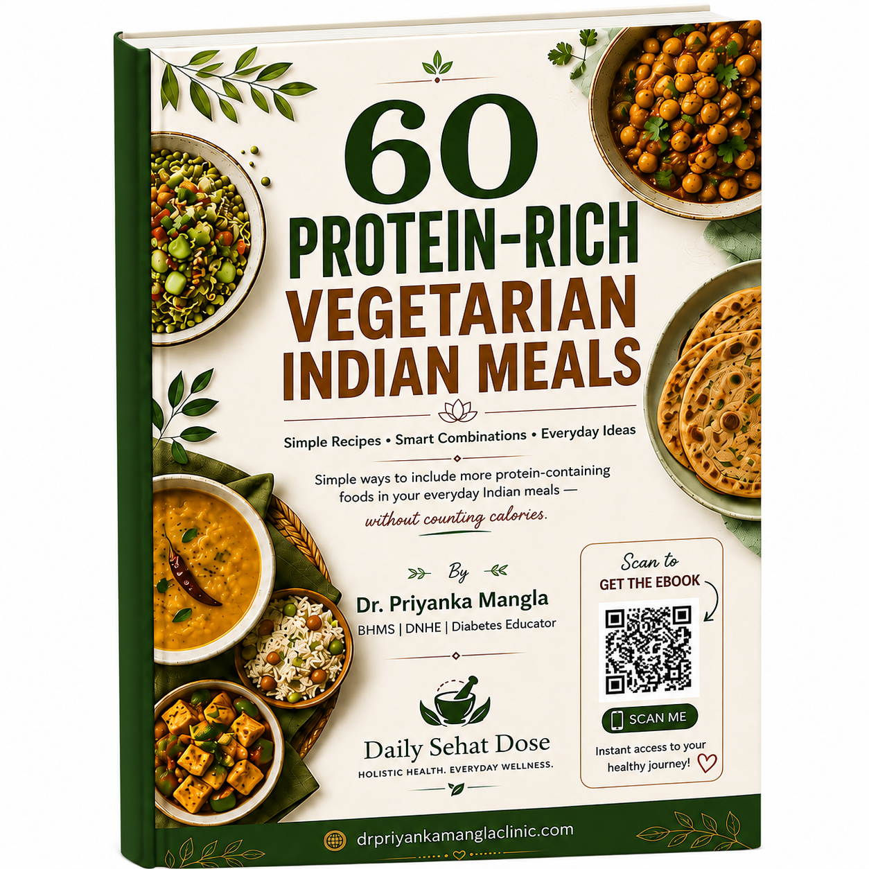 60 Protein-Rich Vegetarian Indian Meals
